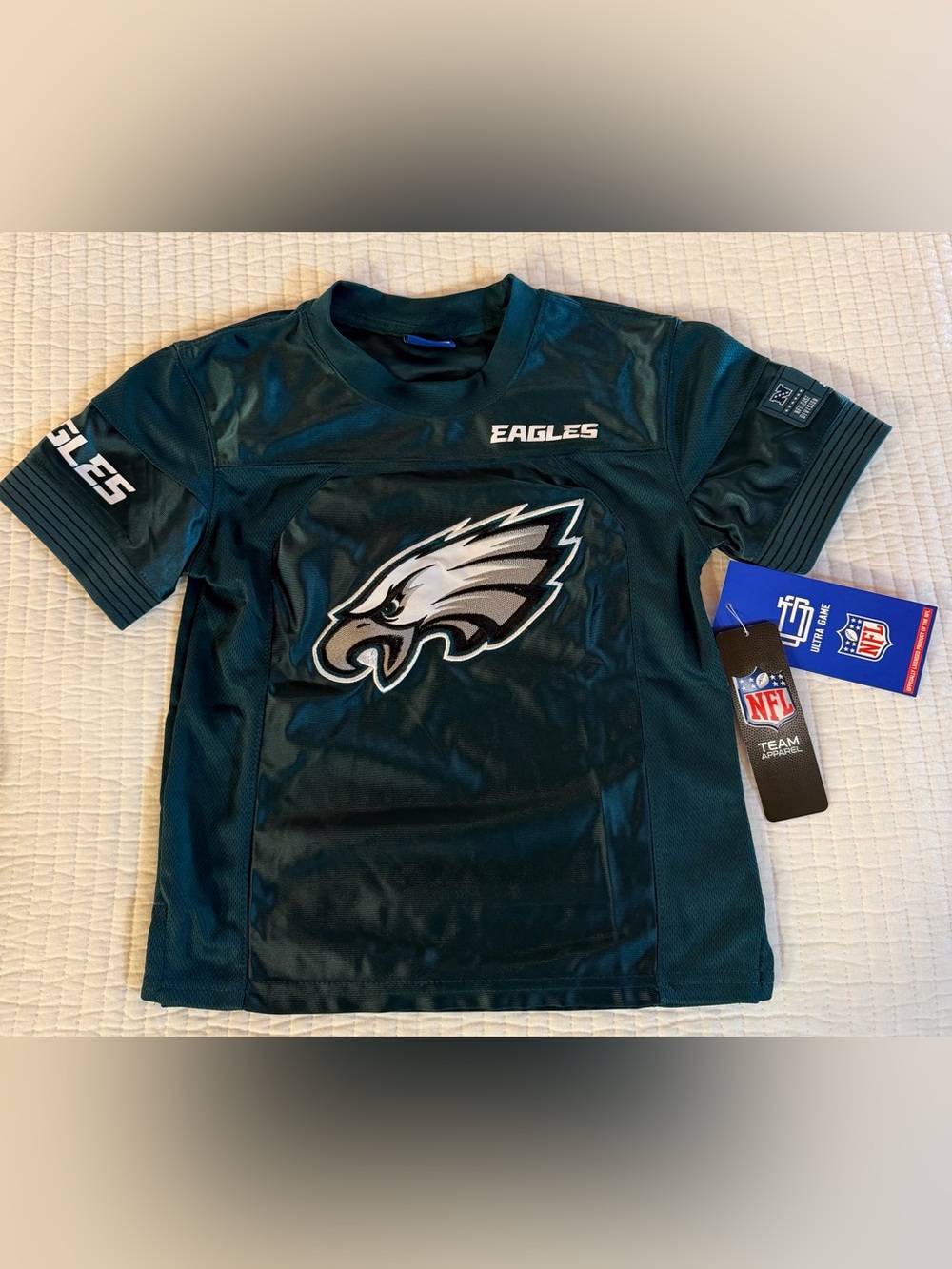 NFL Philadelphia Eagles Kids midnight green Jersey - NWT - Multiple sizes